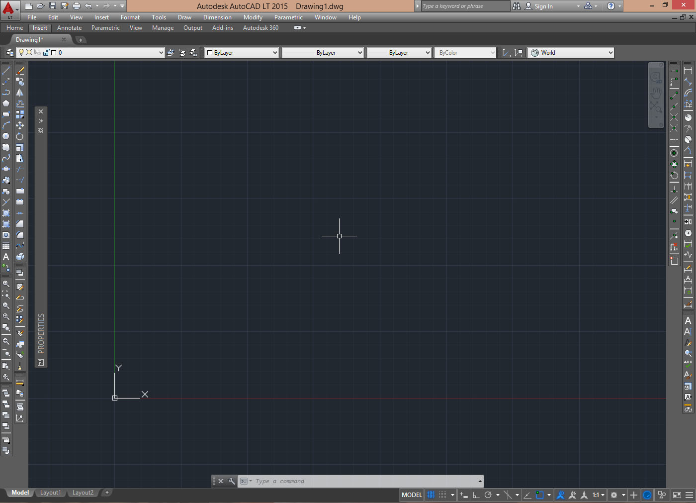 autocad lt 2015 classic workspace