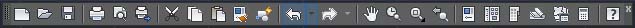 standard toolbar